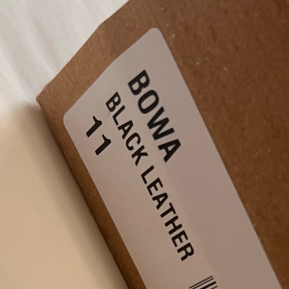 BRAND NEW Steve Madden Bowa Black Leather Heels - Picture 4 of 7